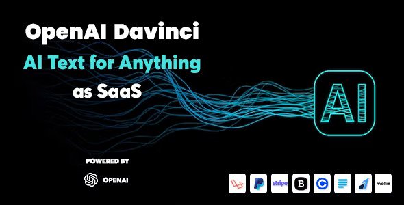 OpenAI Davinci v6.2（已汉化96%） – 作为 SaaS 的 AI 写作助手和内容创作者