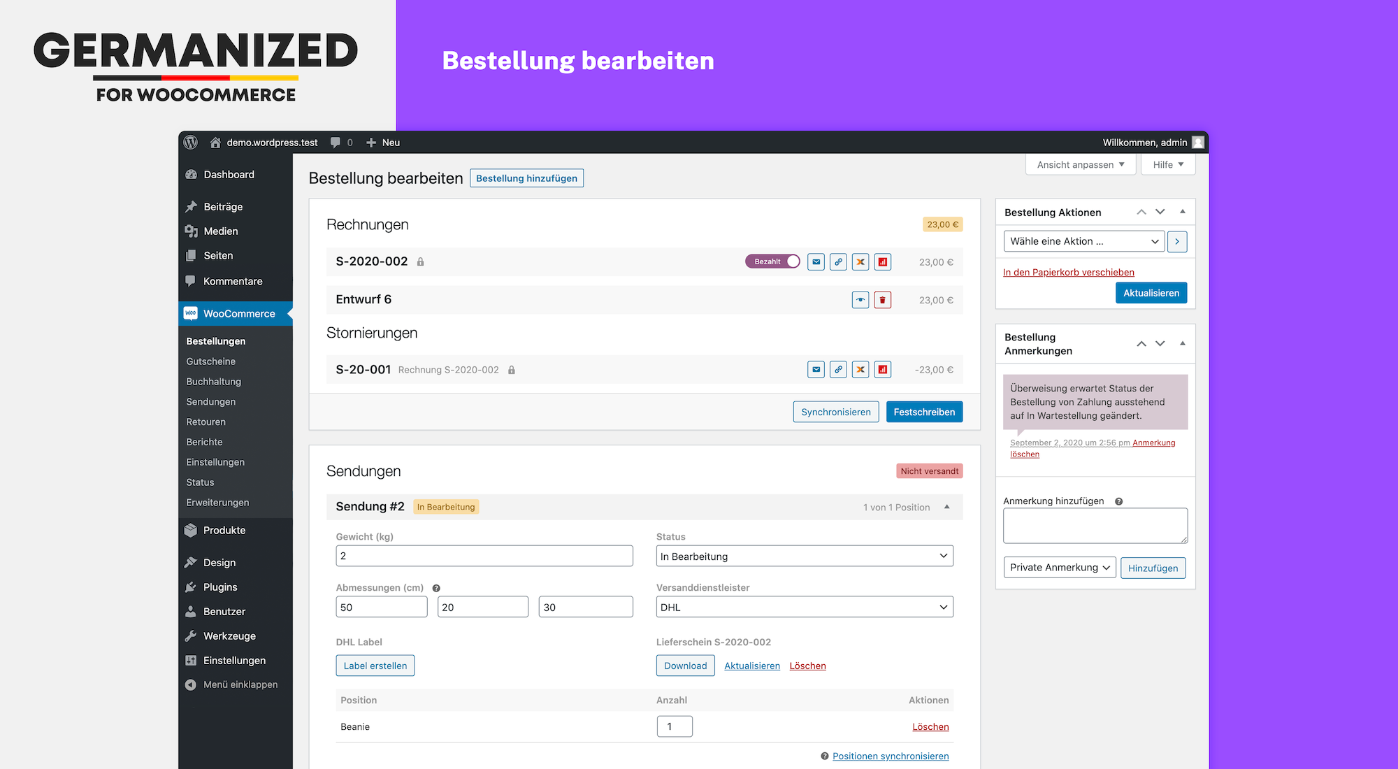 Germanized for WooCommerce Pro v4.0.0