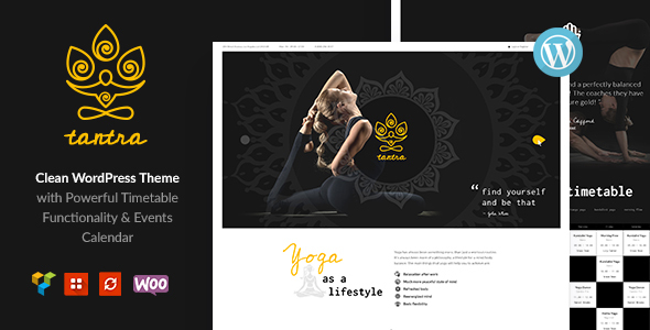 Tantra v1.0.8 - A Yoga Studio and Fitness Club WordPress Theme