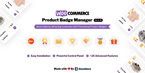 WooCommerce Product Badge Manager v4.1.4插图