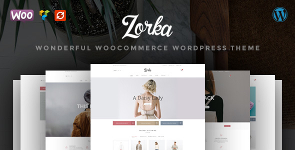 ZORKA v1.5.4 - Wonderful Fashion WooCommerce 主题插图