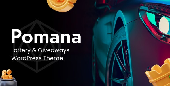 Pomana v1.1.1 - Lottery & Giveaways WordPress Theme插图