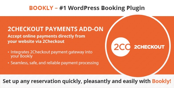 Bookly 2Checkout (Add-on) v2.6插图