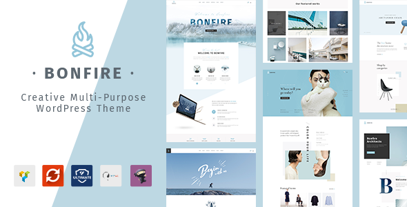 Bonfire v1.6.8 - Creative Multipurpose WordPress Theme