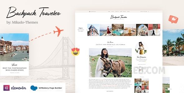 Backpack Traveler v2.7 – Modern Blog