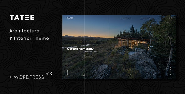 Tatee v1.0 - WordPress建筑主题