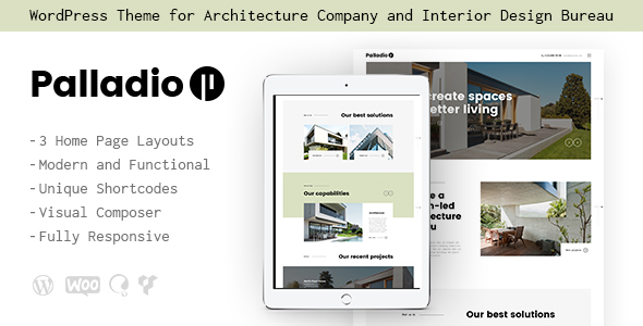 Palladio v1.1.8 - WordPress 室内设计与建筑主题