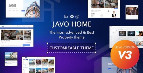 Javo Home v3.4 - WordPress房地产主题