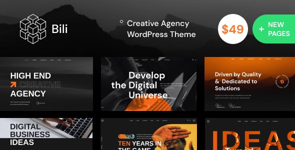 Bili v1.0.10 - WordPress Creative Agency主题