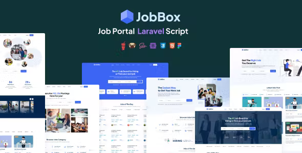 JobBox v1.13.3 - Laravel Job Portal 多语言系统