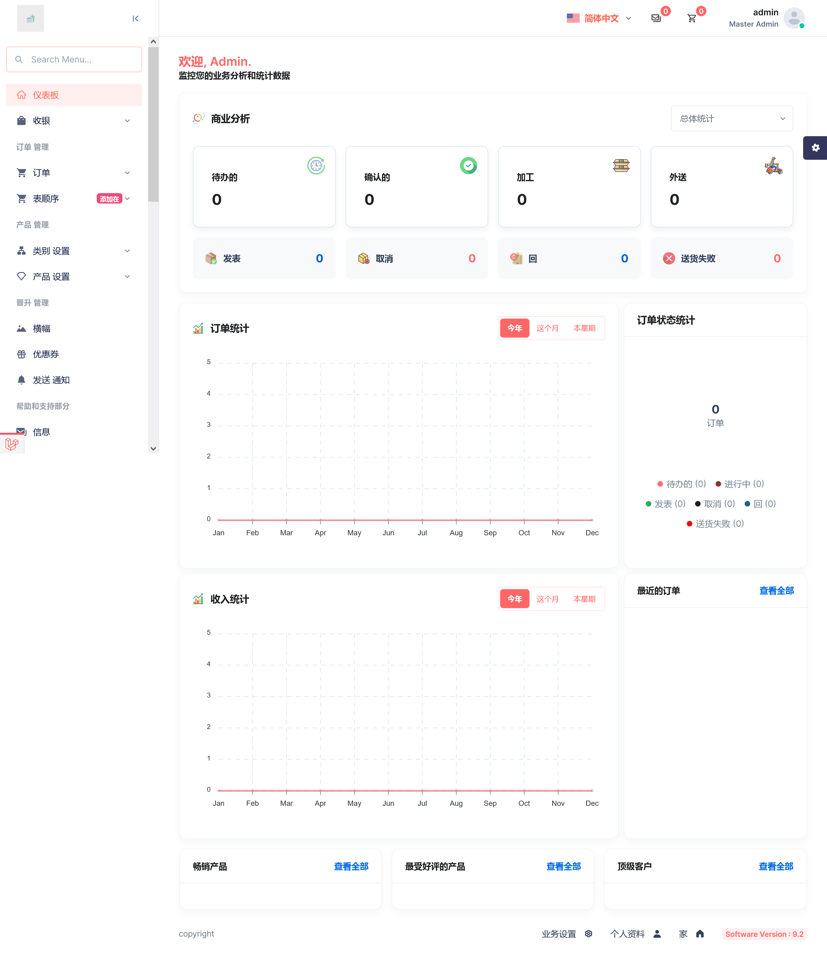 eFood v10.2（后端已汉化） – 带有 Laravel 管理面板 + 送货员应用程序的送餐应用程序插图(1)