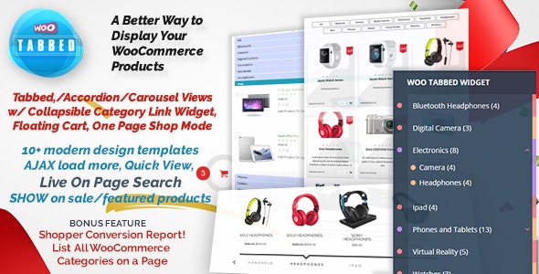 WooCommerce Tabbed Category Product Listing Pro v9.9.7插图