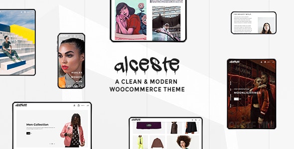 Alceste  v1.4.5 - 干净现代的 WooCommerce 主题插图