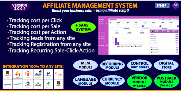 Affiliate Pro v1.7.1 - 联盟管理系统