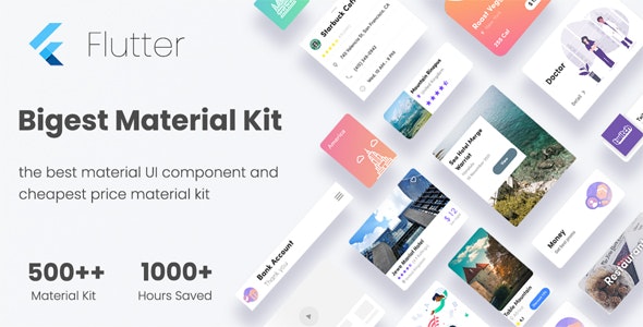 Biggest Pro Widget Flutter Kits - Best Selling Flutter Widget Kit 3.0 Flutter UI Kit 1.0.0