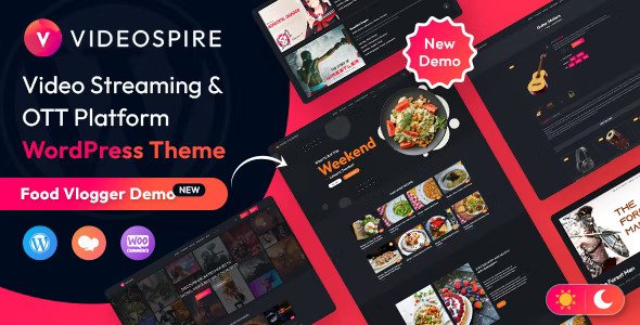 Videospire v1.0.4 – 视频博客/Vlog 流媒体和 OTT 平台 WordPress 主题