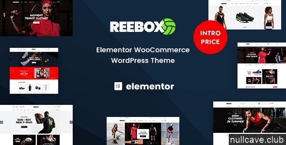 Reebox v1.0.8 - Elementor WooCommerce WordPress 主题