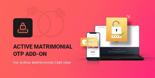 Active Matrimonial OTP add-on v1.4插图