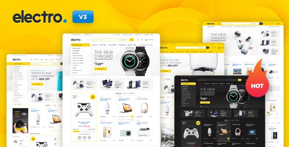 Electro Electronics Store WooCommerce Theme v3.3.8