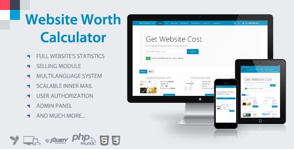 Website Worth Calculator v4.13插图