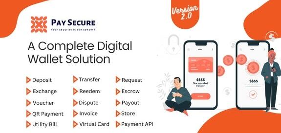 Pay Secure v2.0.1 - 完整的数字钱包解决方案