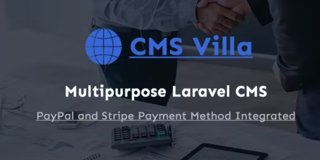 CMS Villa v4.2 - Multipurpose Laravel Business Website