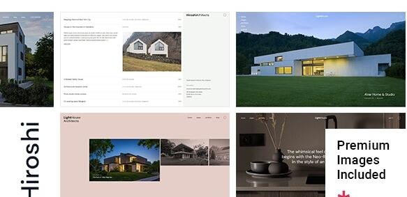 Hiroshi v1.0 - Architecture and Interior Design Theme