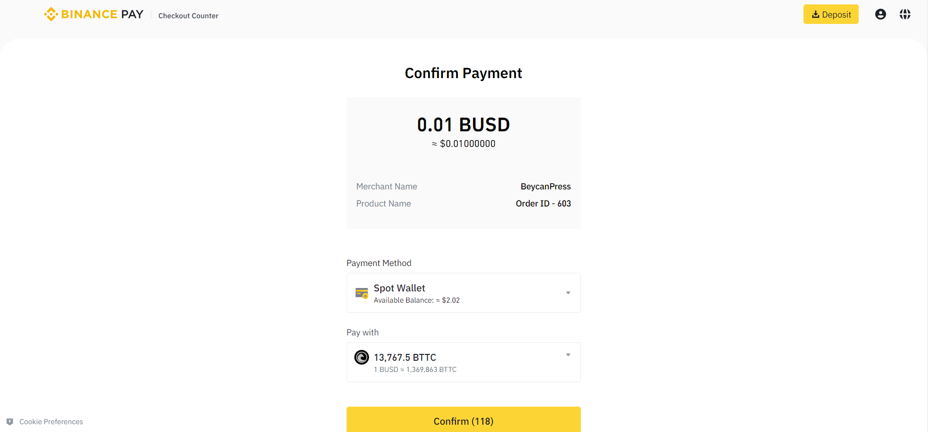 Binance Pay Payment Gateway for WooCommerce v1.0.1插图(2)