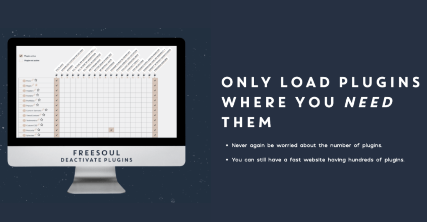 Freesoul Deactivate Plugins PRO v1.1.0.8