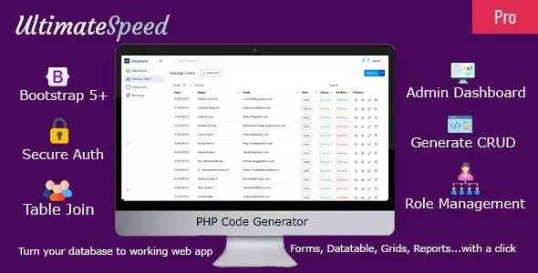 UltimateSpeed PHP Code Generator Pro v5.8插图