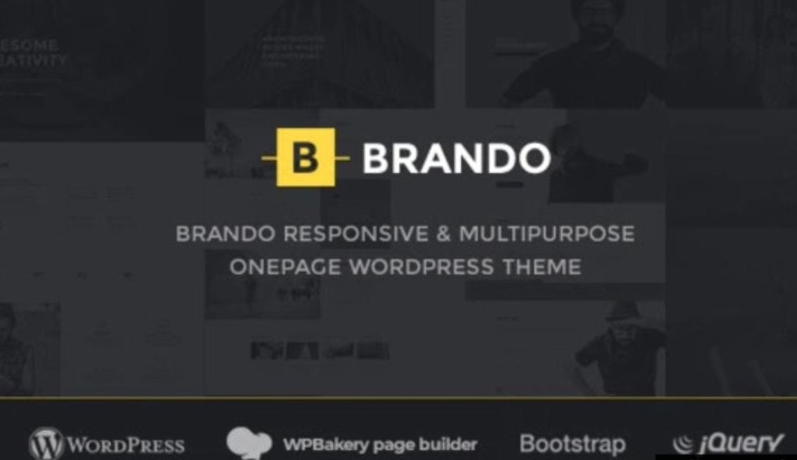 Brando v2.4 - Responsive and Multipurpose OnePage WordPress Theme插图