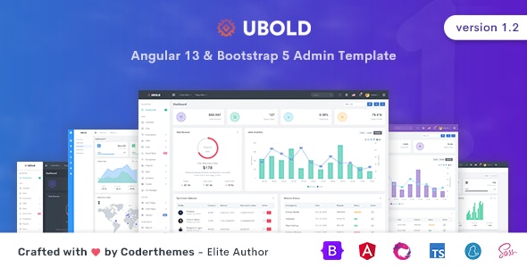 UBold v1.2.0 - Angular 13 Admin & Dashboard Template插图