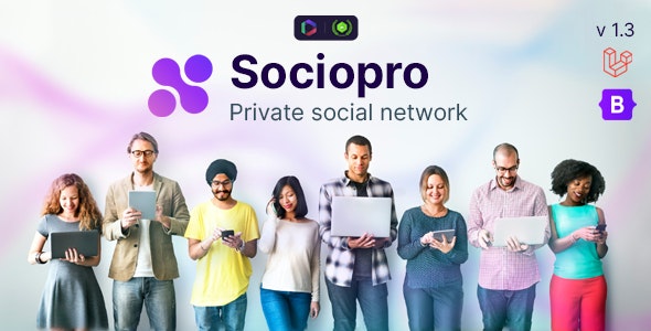 Sociopro v1.0.3（无限制版） - The Ultimate Private Social Network插图