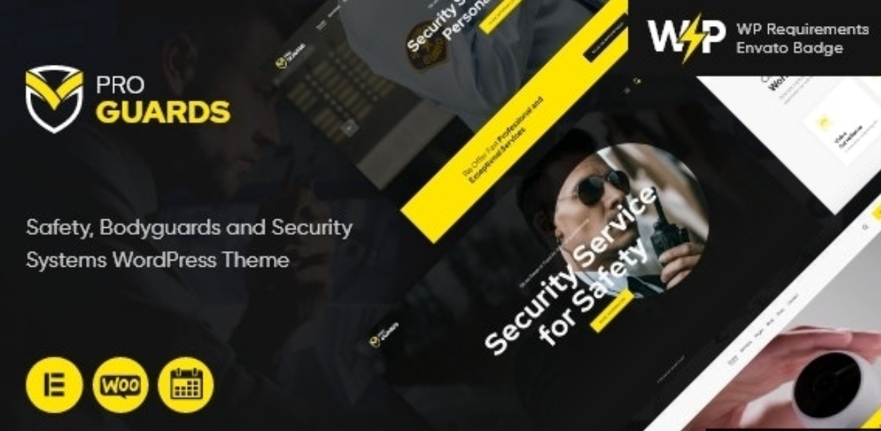 ProGuards v2.5.0 - Safety Body Guard & Security WordPress Theme