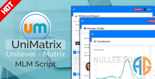 UniMatrix SaaS Membership v5.0 – MLM Script插图