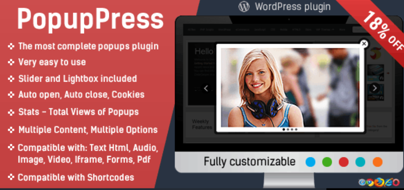 Popup Plugin for WordPress - Popup Press - Popups Slider & Lightbox v3.1.6插图