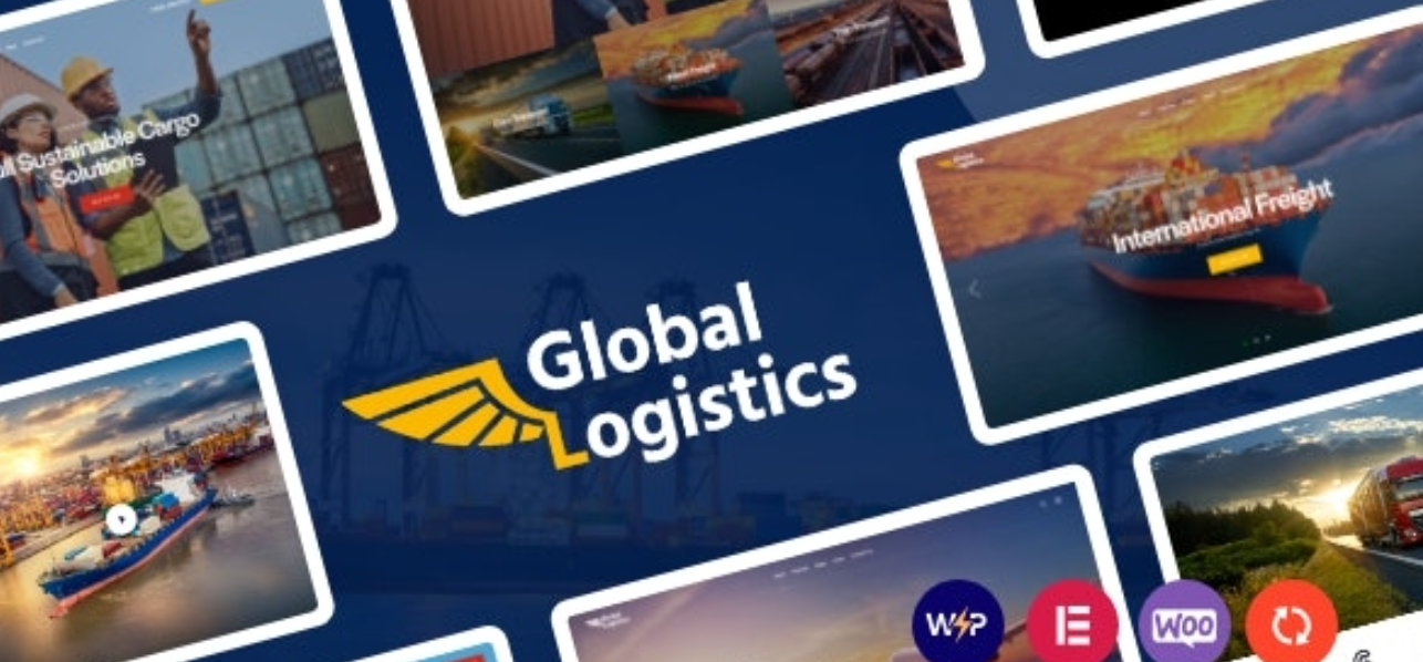 Global Logistics v3.12 - Transportation & Warehousing WordPress Theme插图