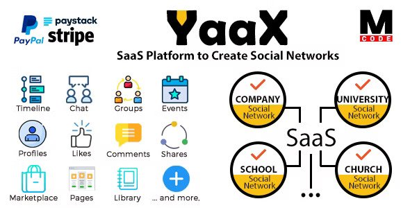 YaaX v1.4 – SaaS Platform to Create Social Networks插图