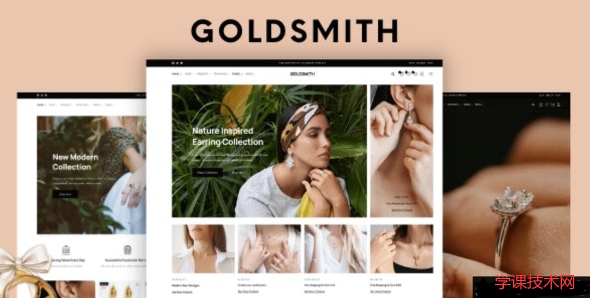 GoldSmith v1.2.8 - Jewelry Store WooCommerce Elementor Theme