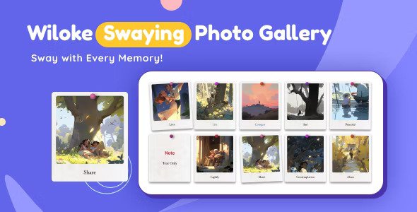 Wiloke Swaying Photo Gallery v1.0.0插图