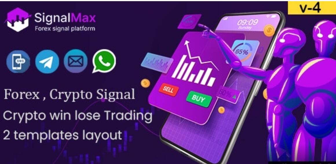 SignalMax v4.0 - Trading & Forex , Crypto Signal Notifier Subscription based Platform插图