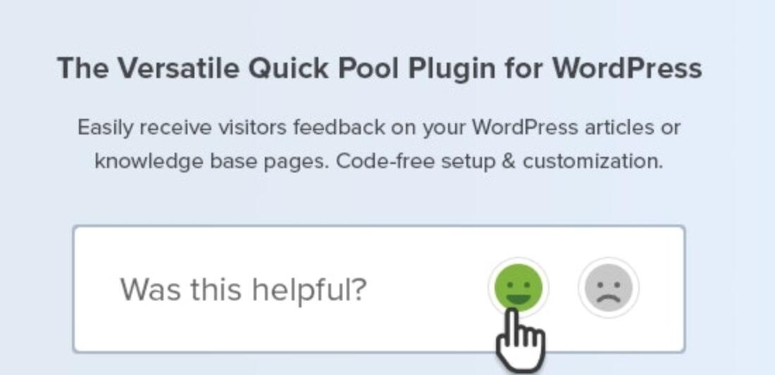 Helpful v1.04 - WordPress文章反馈插件插图