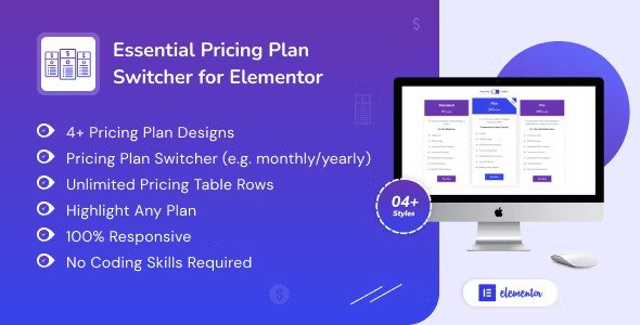 Essential Pricing Plan Switcher for Elementor v1.0.1插图