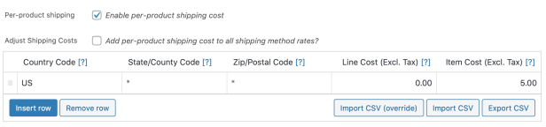 WooCommerce Shipping Per Product v2.5.5插图