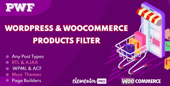 PWF - WordPress AND WooCommerce Products Filter v1.9.8