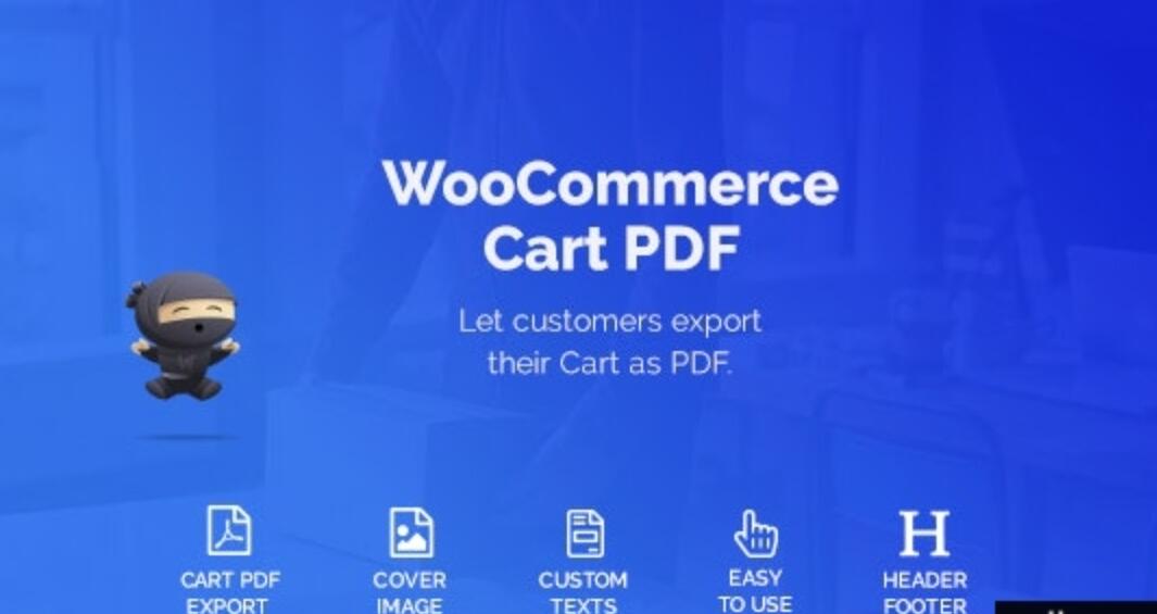 WooCommerce Cart PDF v1.2.1插图