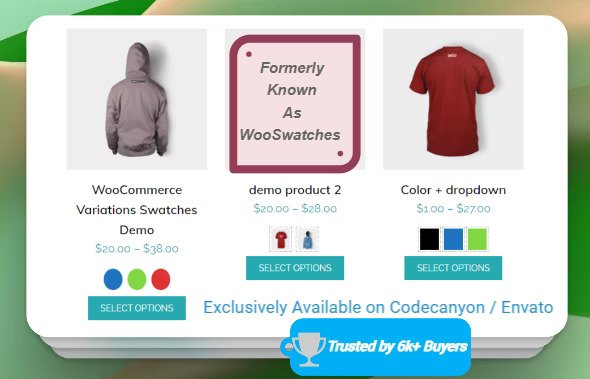 WooCommerce Color or Image Variation Swatches v4.0.0（已汉化）