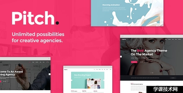 Pitch - Digital Agency & Freelancer Theme v3.8