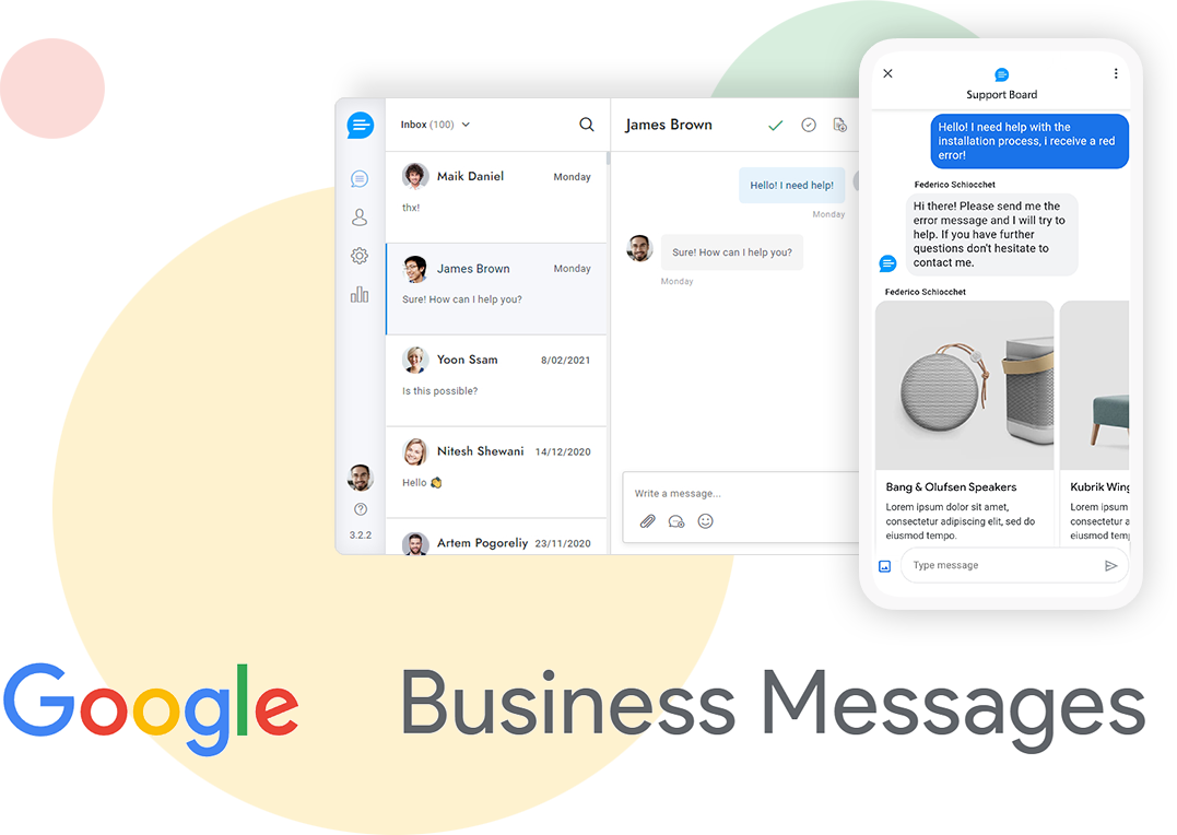 Sync Business Messages with Support Board v1.0.0插图