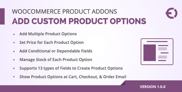 WooCommerce Custom Product Addons, Custom Product Options v3.2.0（已汉化）插图